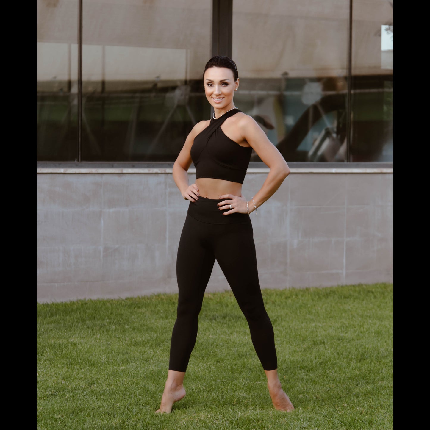 Skinny Tummy Compression Womens Leggings