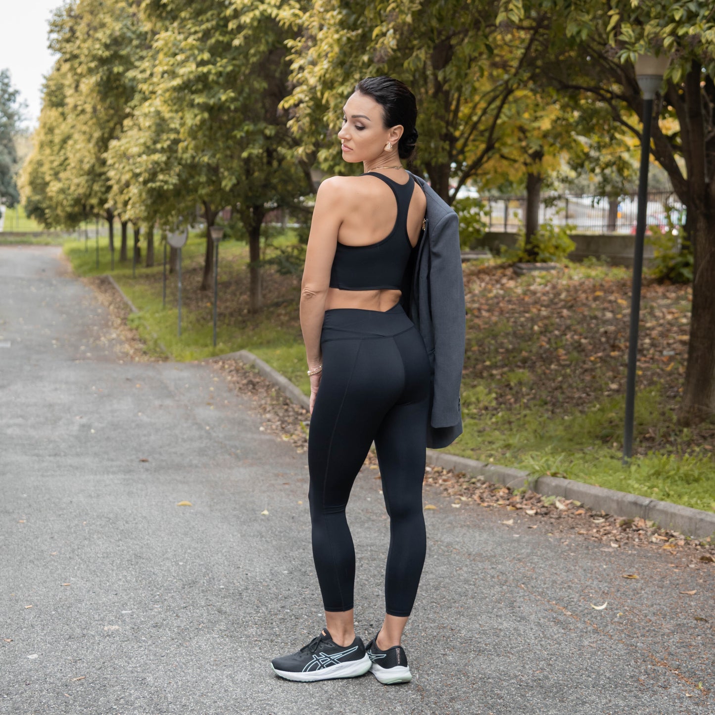 Sports Bra High Impact And Leggings Active Yoga