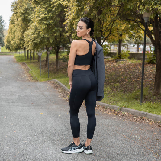 Sports Bra High Impact And Leggings Active Yoga