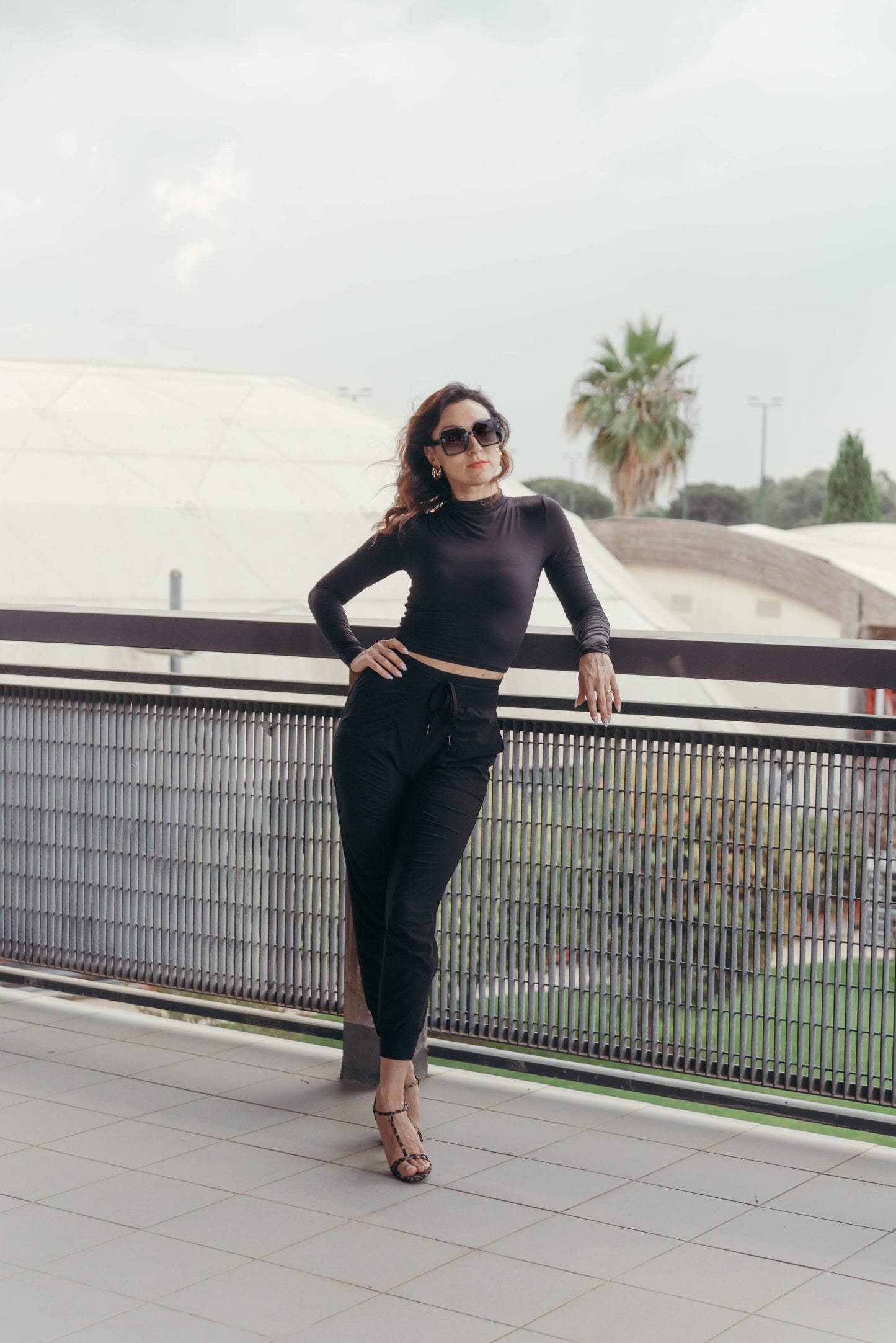 Cargo joggers con tasche laterali