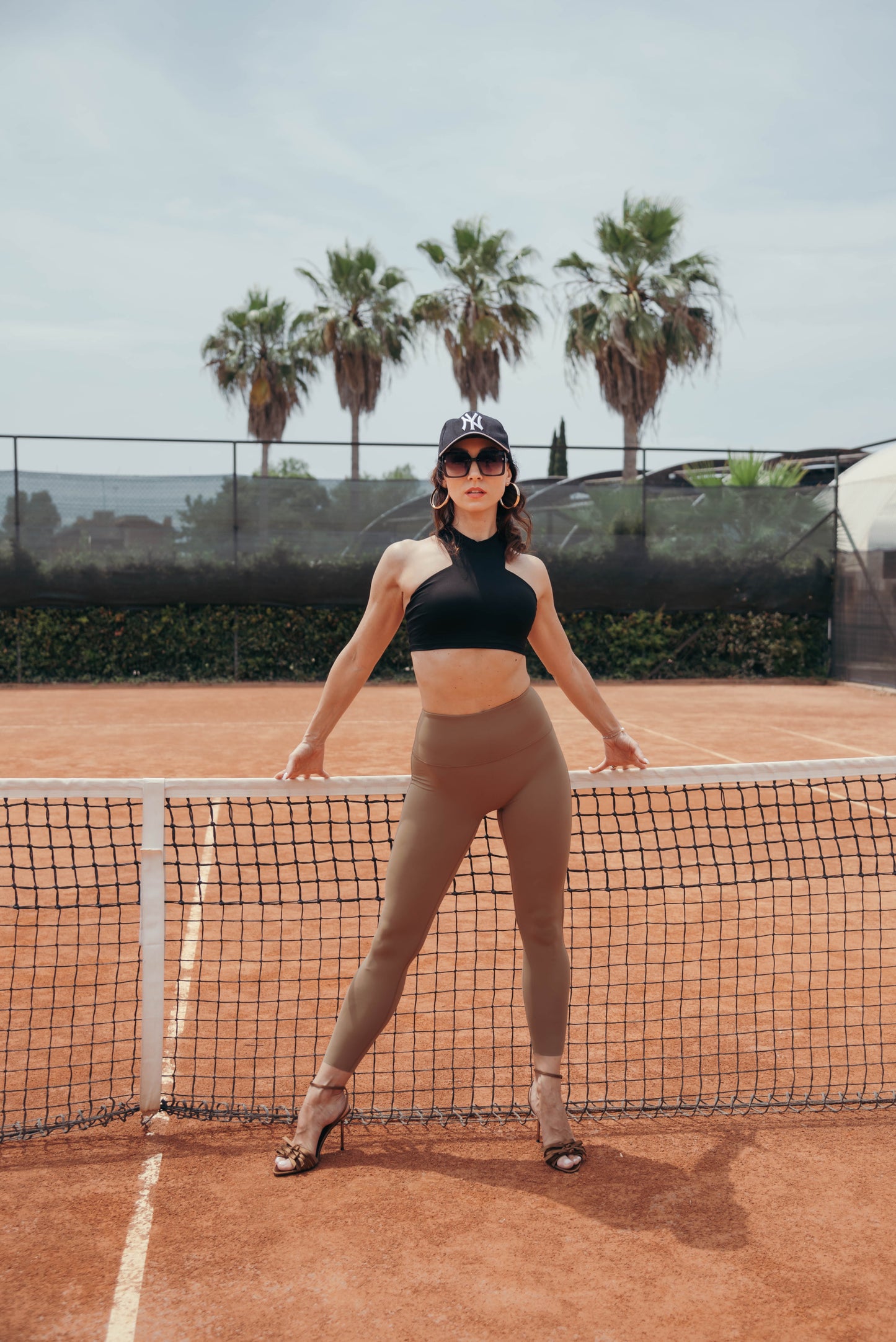 Skinny Tummy Compression Womens Leggings