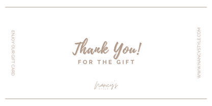 GIFT CARD Nancy's Style