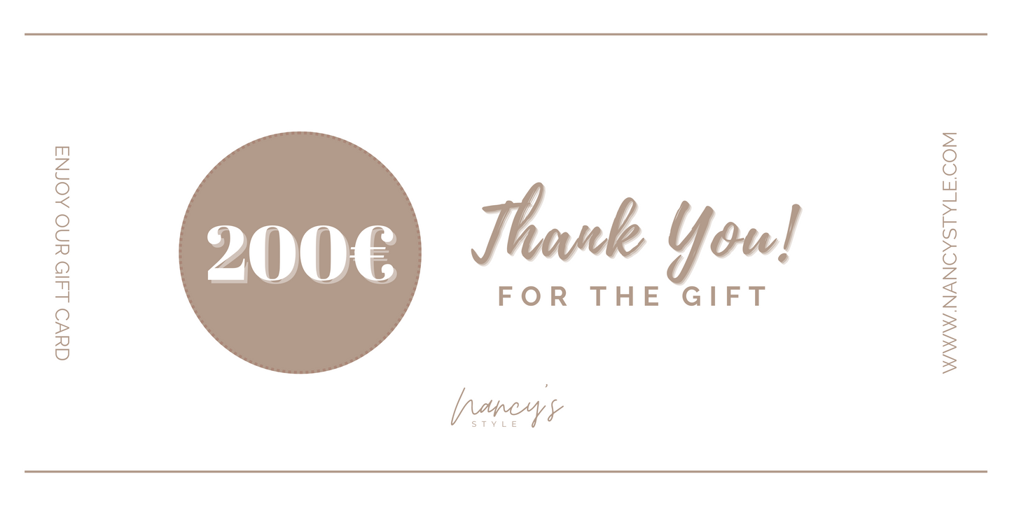 GIFT CARD Nancy's Style